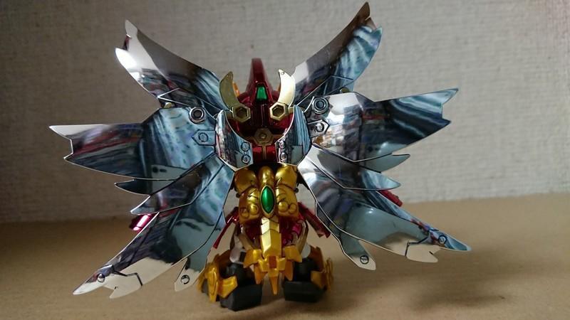 SD三国伝 真 紅蓮装 曹操ガンダム VS 猛虎装 孫権ガンダム 赤壁