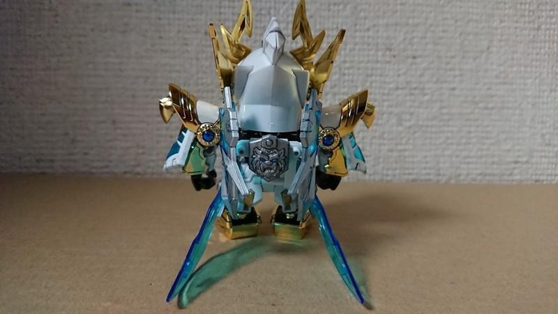 SD三国伝 真 紅蓮装 曹操ガンダム VS 猛虎装 孫権ガンダム 赤壁