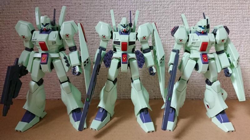 1/144 HGUC ジェガン Aタイプ（F91Ver.): ちょっと作りすぎた