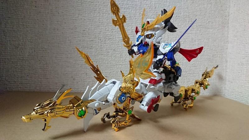 SD三国伝 真 翔烈帝 龍装 劉備ガンダム・天玉鎧 蒼龍: ちょっと