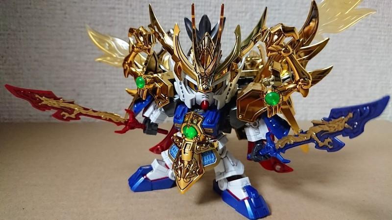 SD三国伝 真 翔烈帝 龍装 劉備ガンダム・天玉鎧 蒼龍: ちょっと