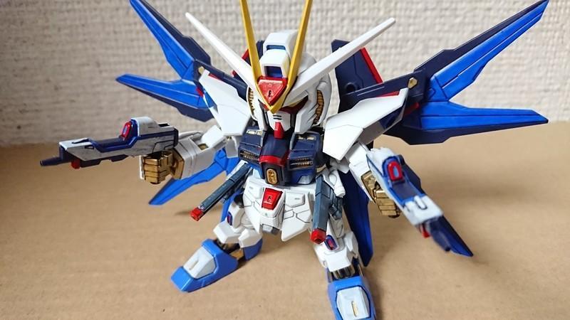 SD-EX ストライクフリーダムガンダム: ちょっと作りすぎただけなん