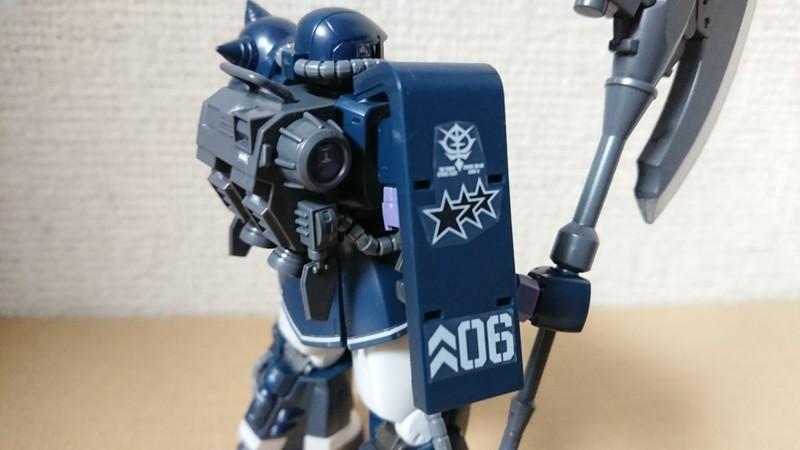 1/144 HG GTO 高機動型ザクⅡ オルテガ専用機: ちょっと作りすぎ