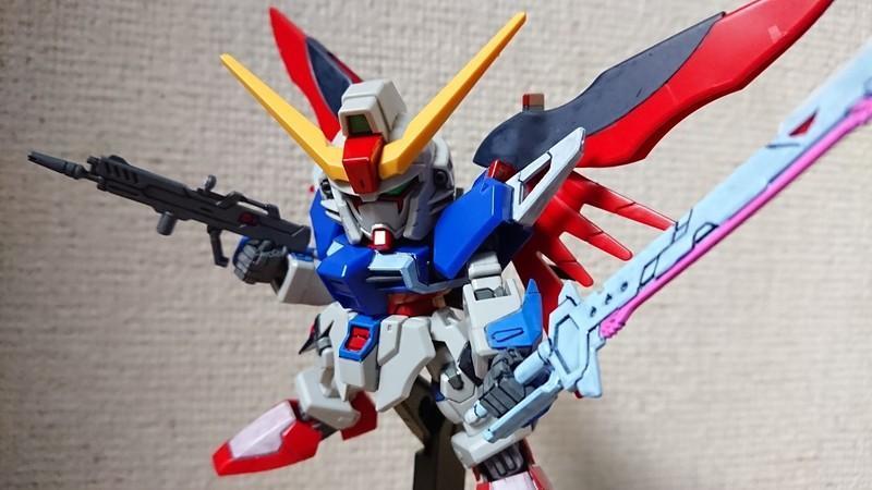 SD-EX デスティニーガンダム: ちょっと作りすぎただけなんだからね！ガンプラ Mk-Ⅱ