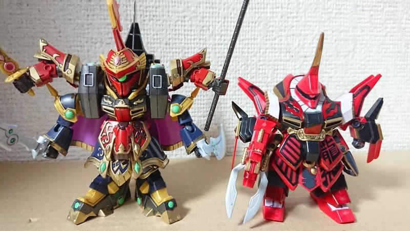 BB戦士 袁紹バウ＆玉璽: ちょっと作りすぎただけなんだからね
