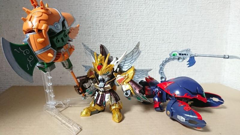 BB戦士 典韋アッシマー 賈詡アシュタロン 攻城兵器セット＆合体