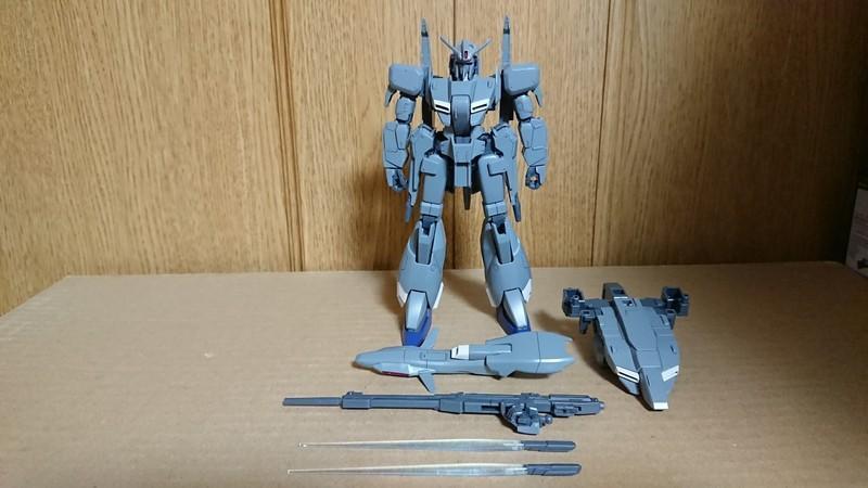 1/144 HGUC ゼータプラス（ユニコーンVer.）: ちょっと作りすぎ