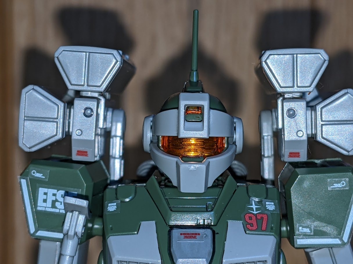 HG 1/144 ジム・スナイパーカスタム（ミサイル・ランチャー