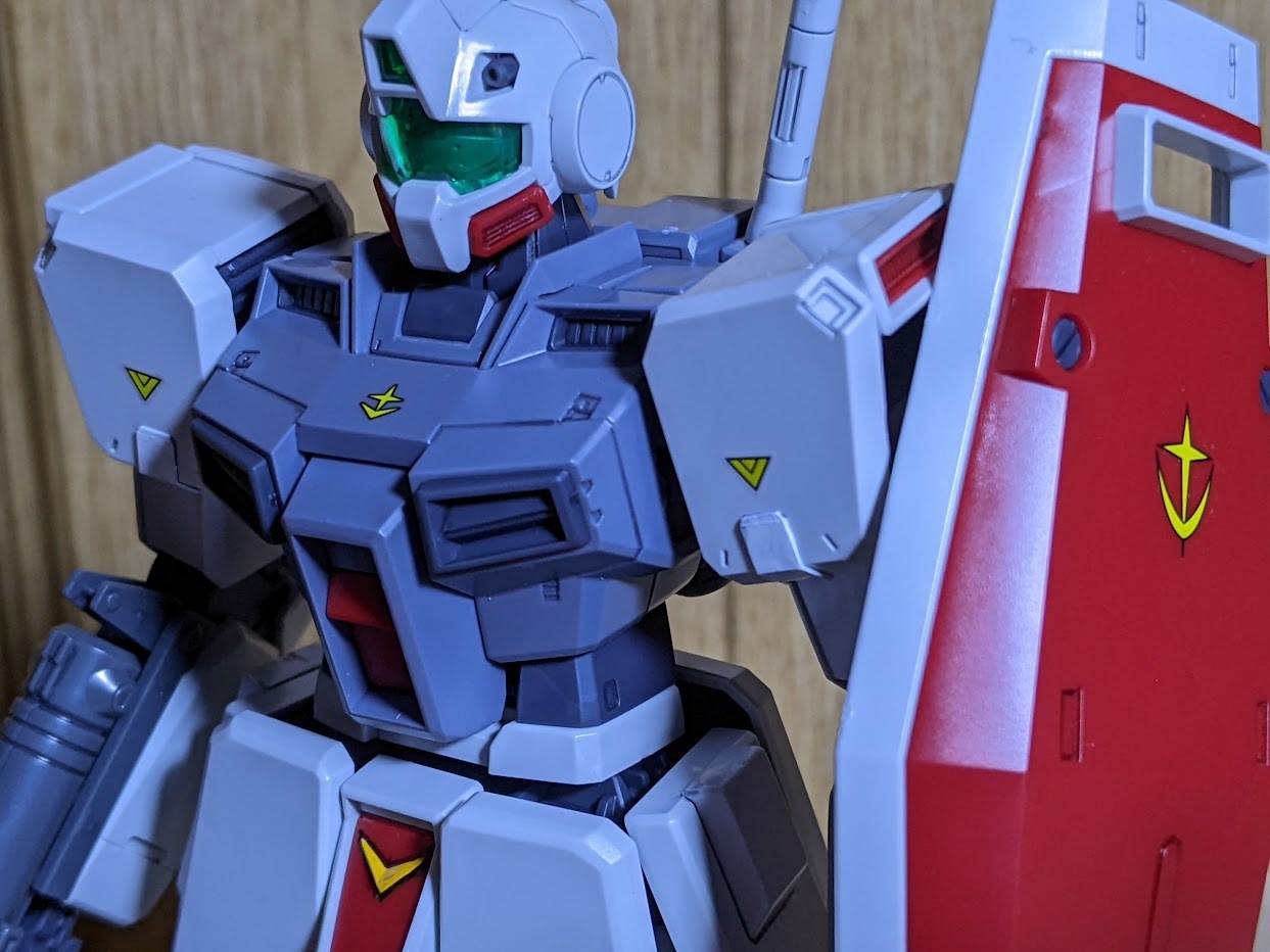 1/100 MG ジム（寒冷地仕様）: ちょっと作りすぎただけなん