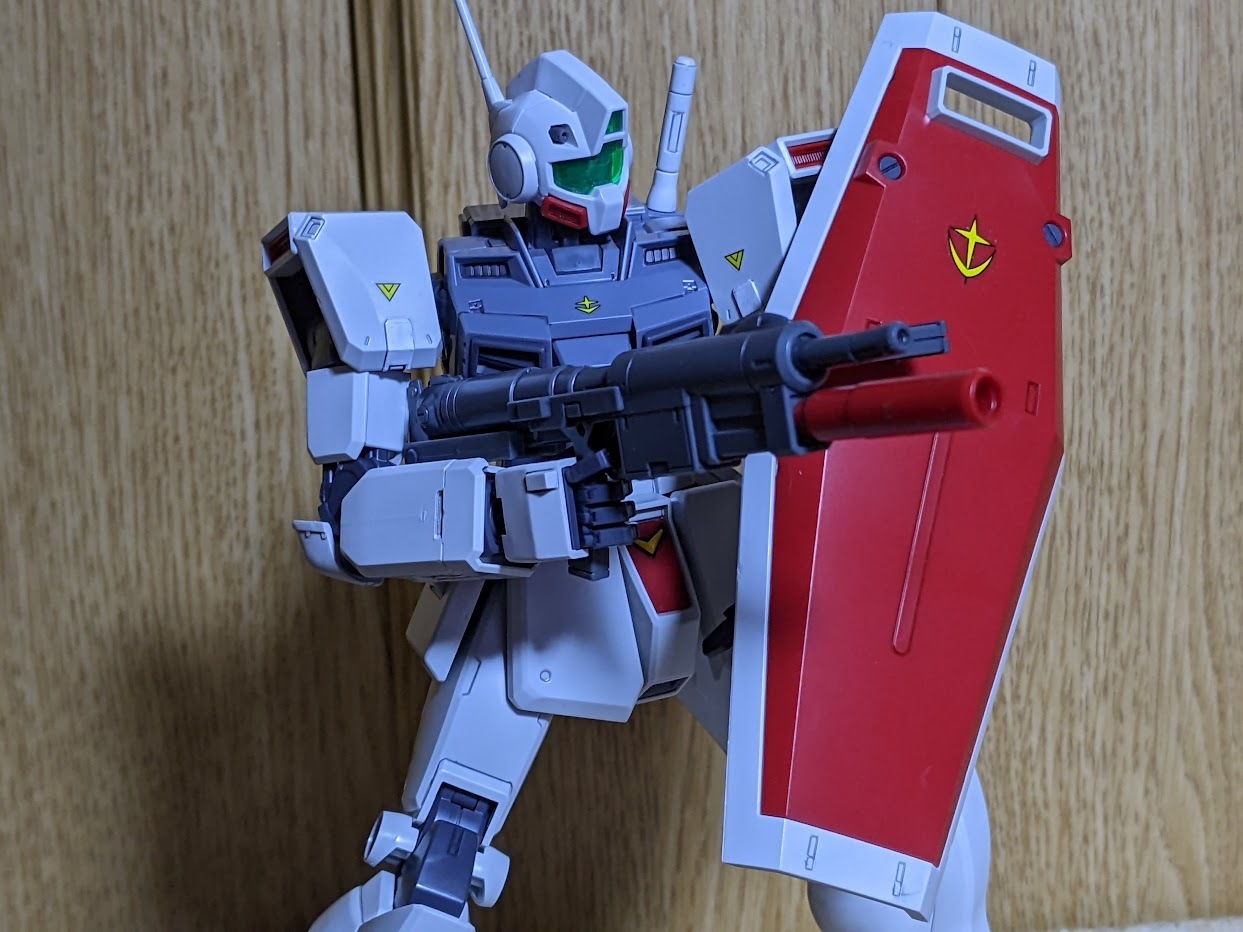 1/100 MG ジム（寒冷地仕様）: ちょっと作りすぎただけなん