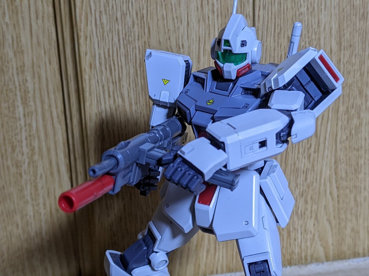 1/100 MG ジム（寒冷地仕様）: ちょっと作りすぎただけなん