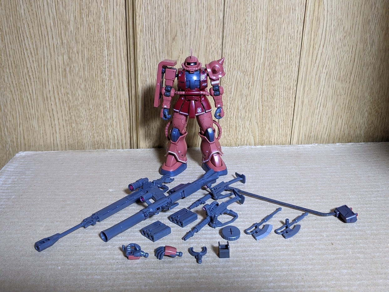Amazon | HG 機動戦士ガンダム THE ORIGIN シャア専用ザクII