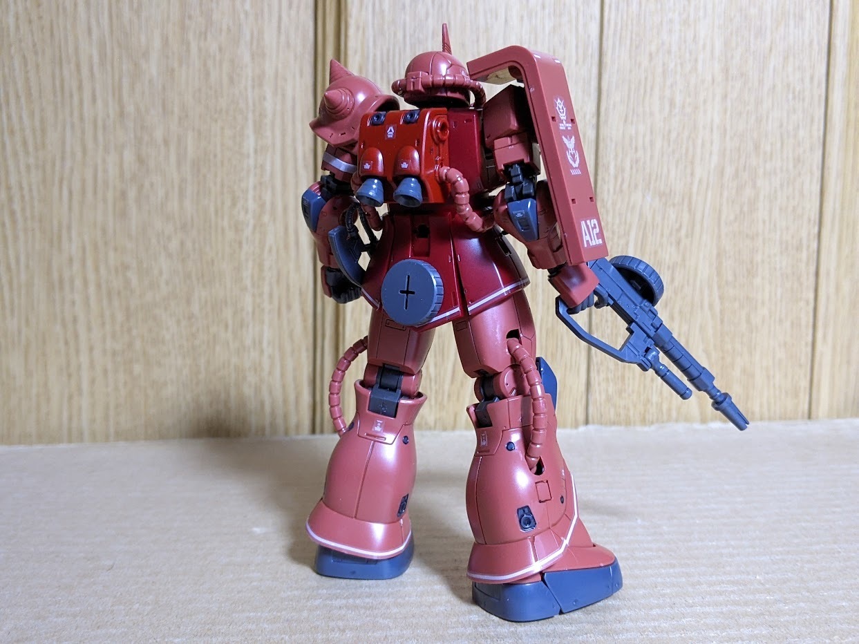 1/144 HG GTO シャア専用ザクⅡ 赤い彗星Ver.: ちょっと作りすぎただけ ...