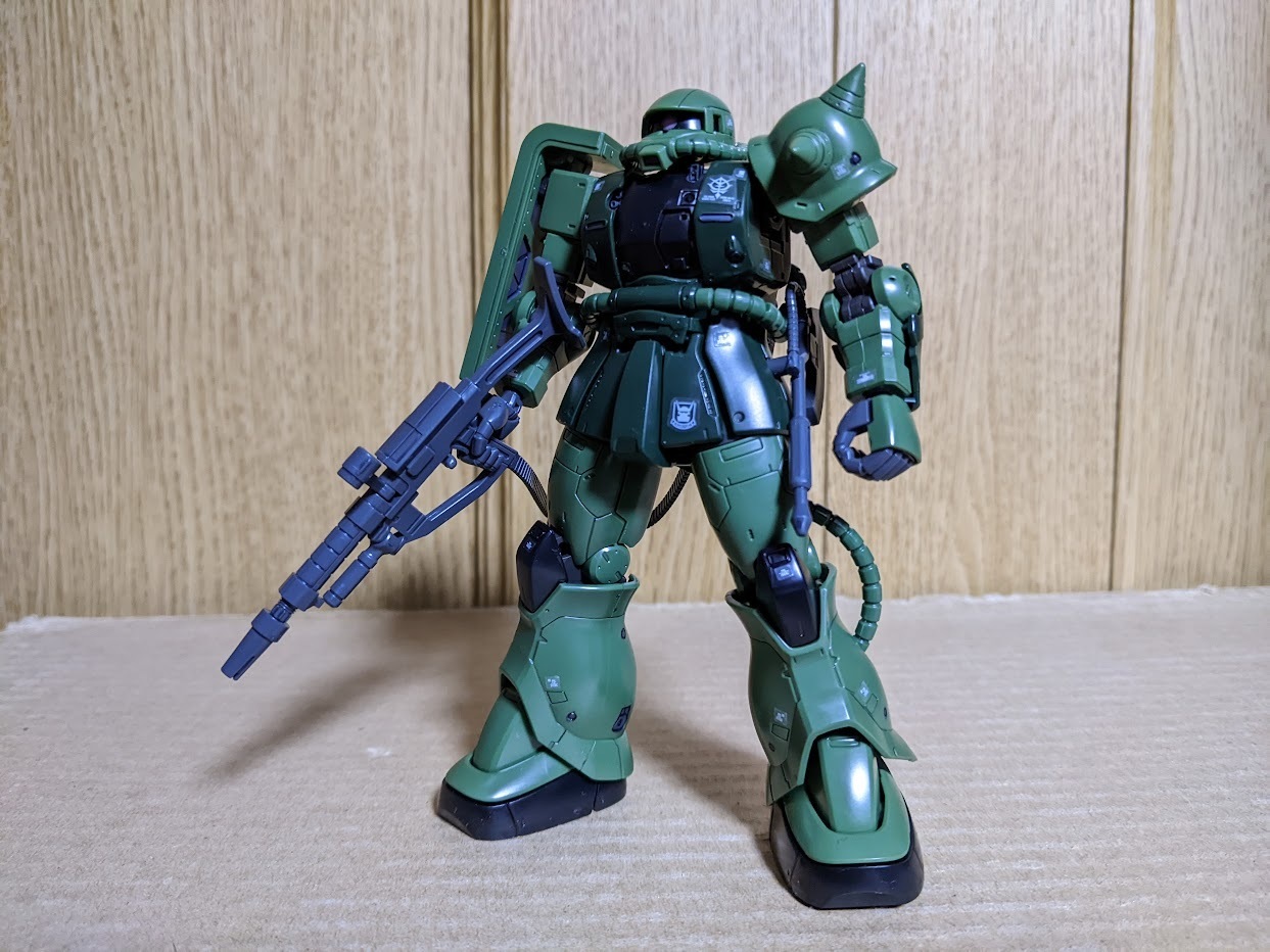 1/144 HG GTO ザクⅡ C-6/R6型: ちょっと作りすぎただけなんだからね