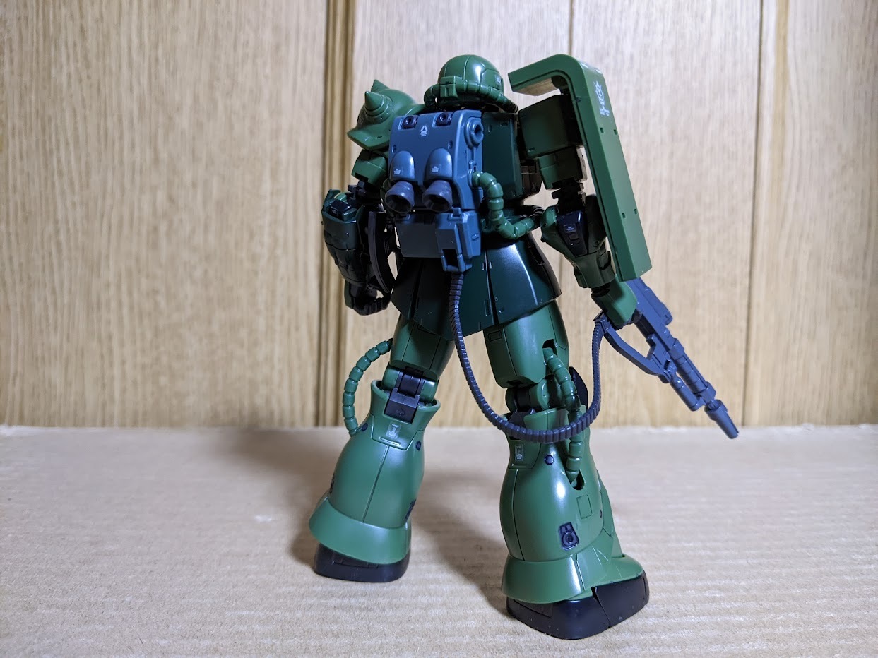 1/144 HG GTO ザクⅡ C-6/R6型: ちょっと作りすぎただけなん