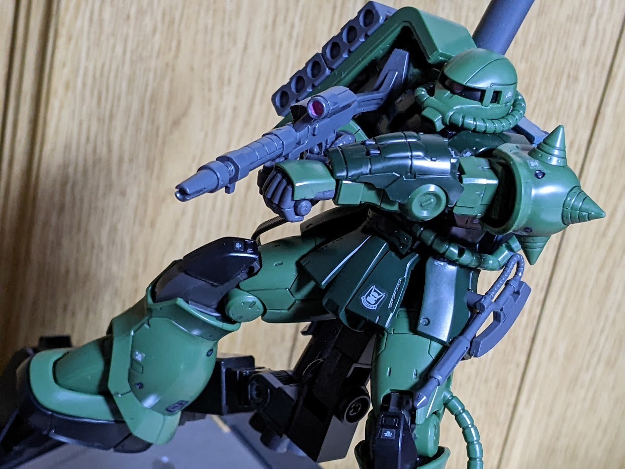 1/144 HG GTO ザクⅡ C-6/R6型: ちょっと作りすぎただけなんだからね