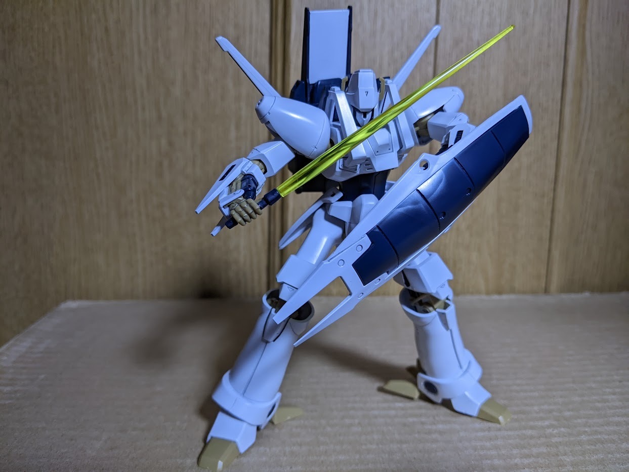 再掲載）1/144 HG エルガイム（アップデート版）: ちょっと作り