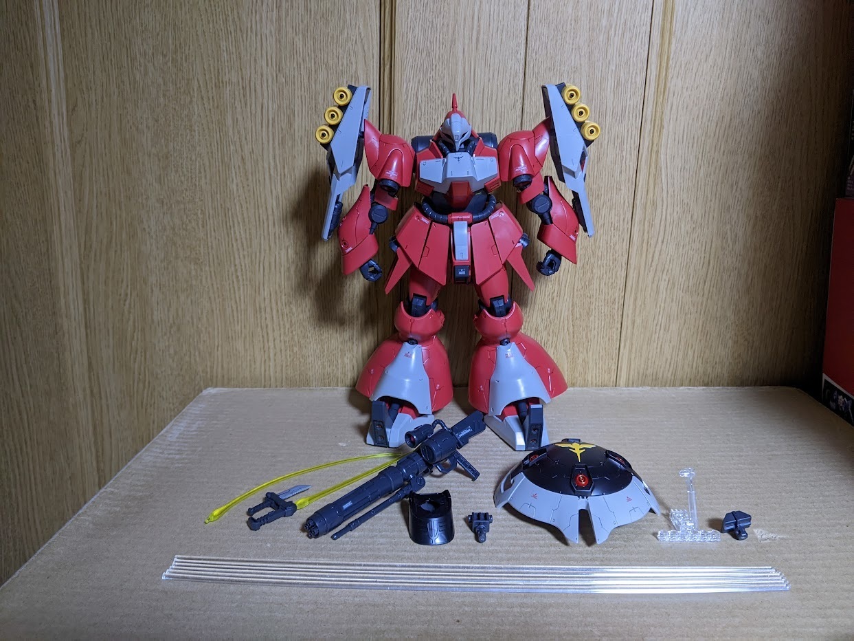 RE/100 ヤクト・ドーガ（クェス・エア機）: ちょっと作りすぎた