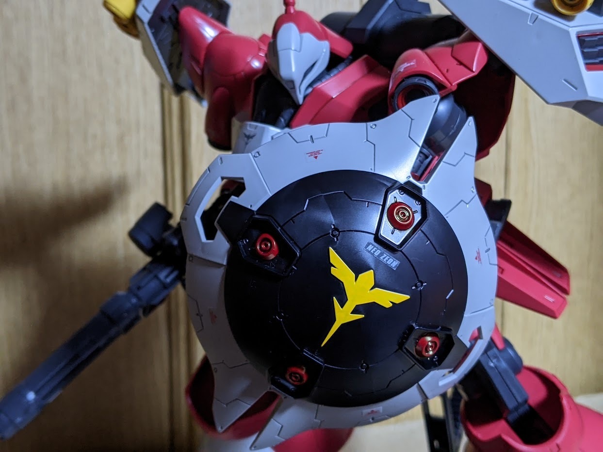 RE/100 ヤクト・ドーガ（クェス・エア機）: ちょっと作りすぎた