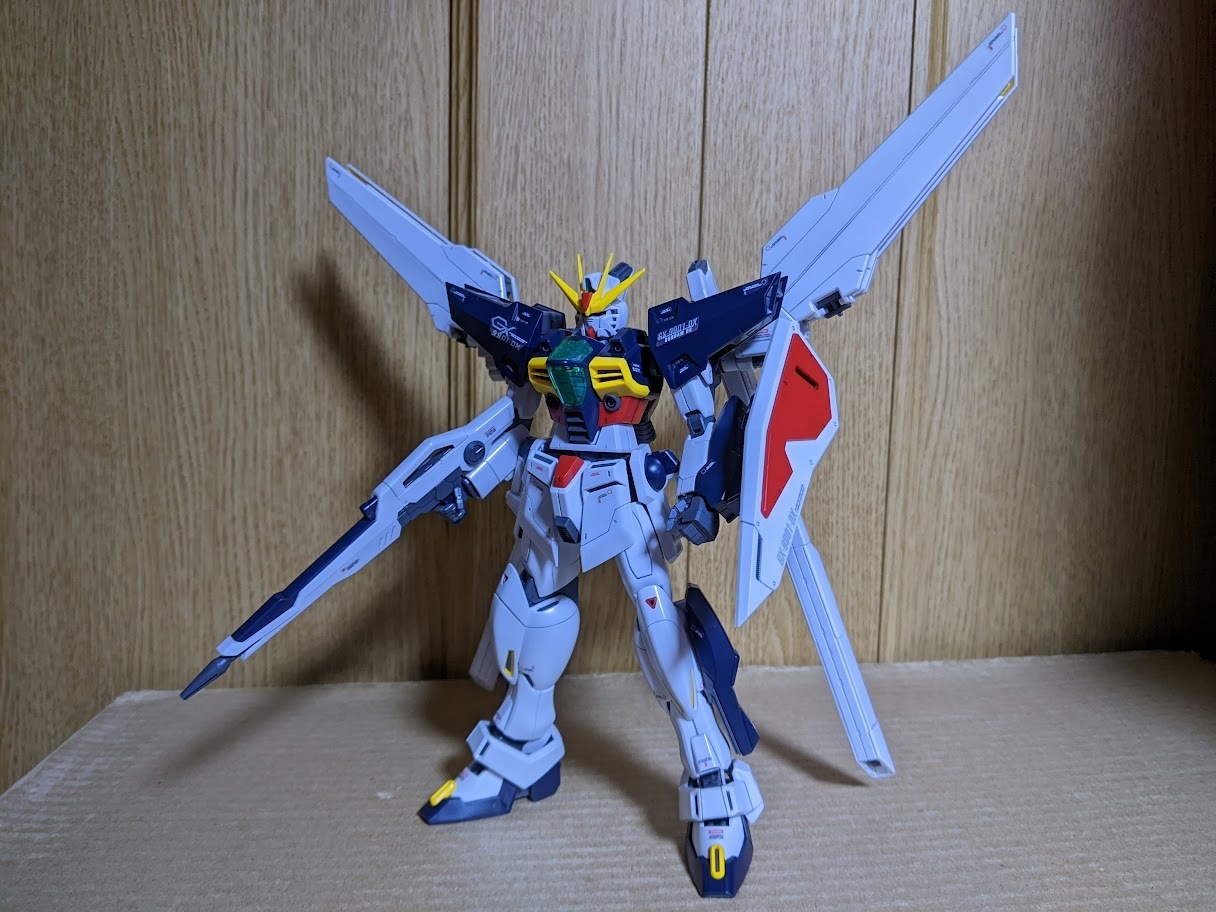 1/100 MG ガンダムダブルエックス: ちょっと作りすぎただけなんだから 