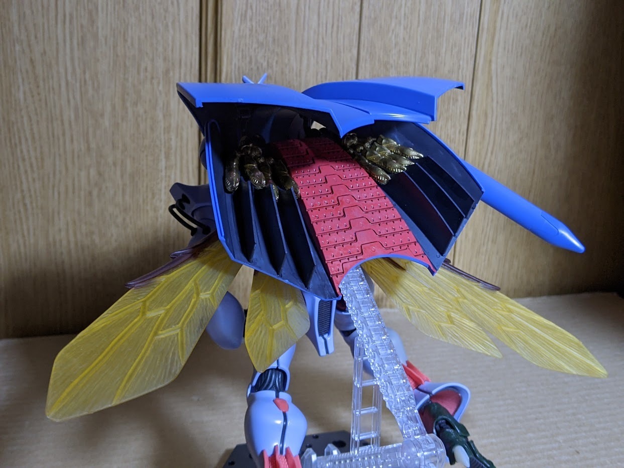 再掲載）1/35 MG オーラバトラー ダンバイン: ちょっと作りすぎ