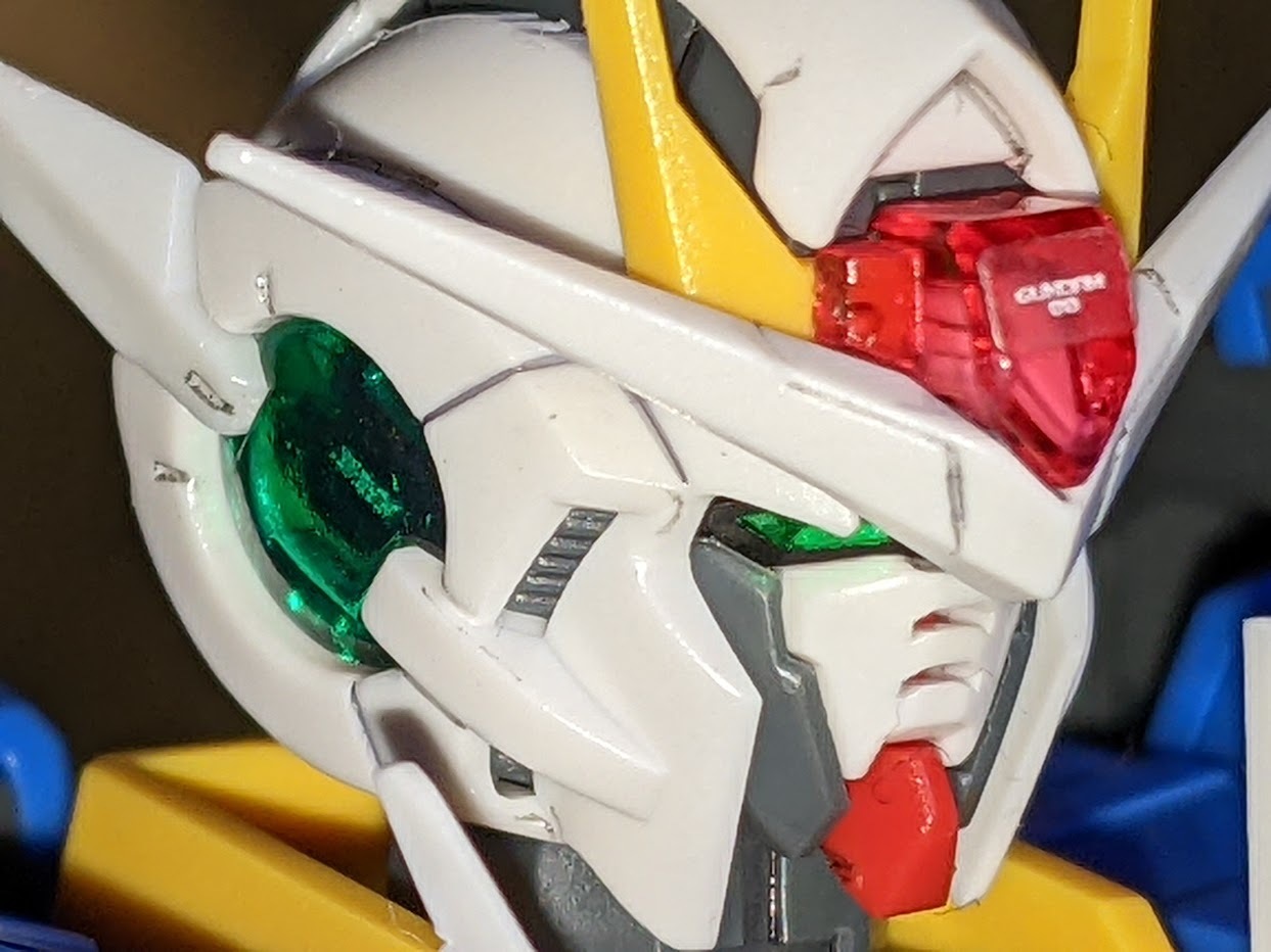 1/144 RG ダブルオーガンダム セブンソード: ちょっと作りすぎた