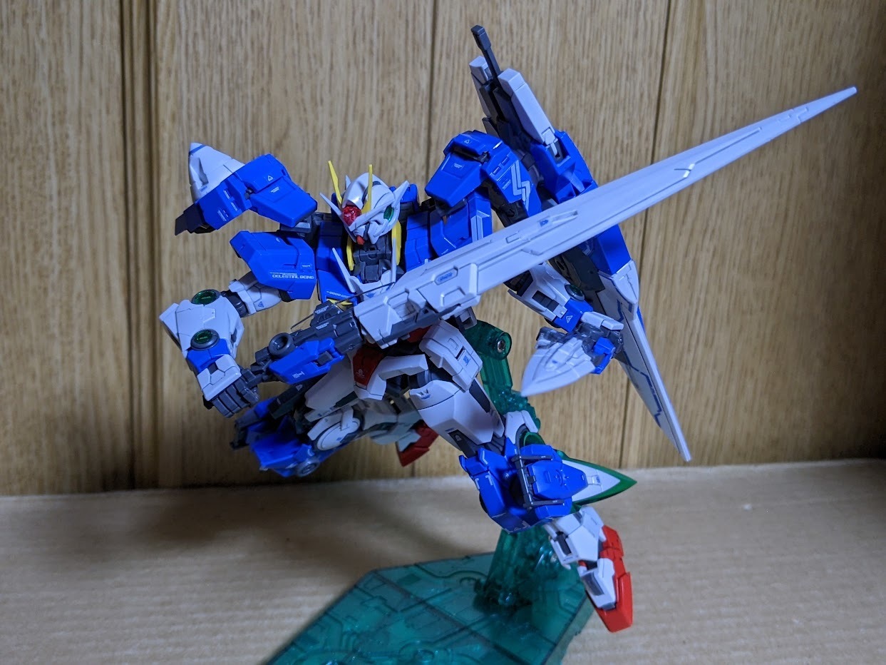 1/144 RG ダブルオーガンダム セブンソード: ちょっと作りすぎた