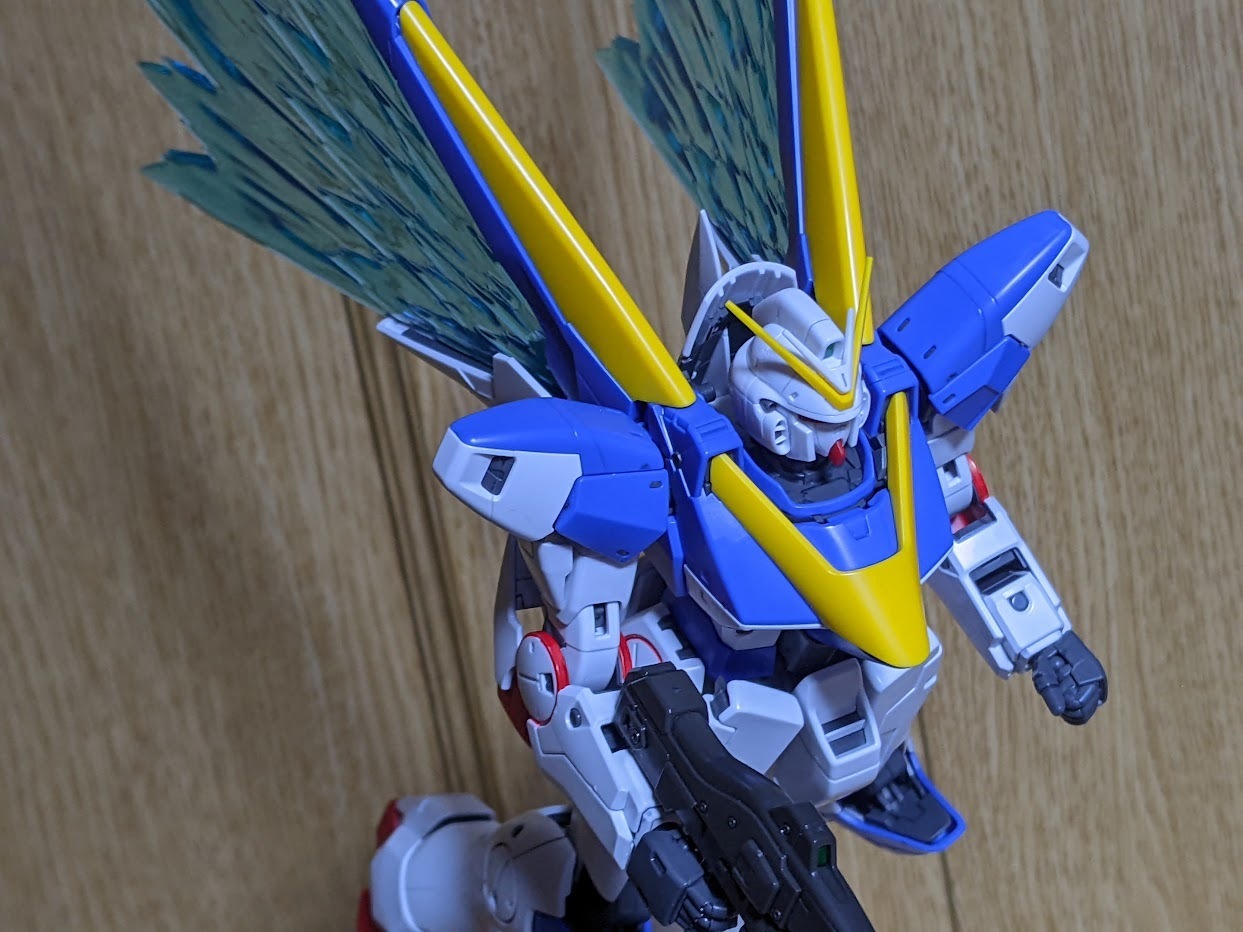 1/100 MG V2ガンダム Ver.Ka用 拡張エフェクトユニット”光の翼”: ちょっと作りすぎただけなんだからね！ガンプラ Mk-Ⅱ