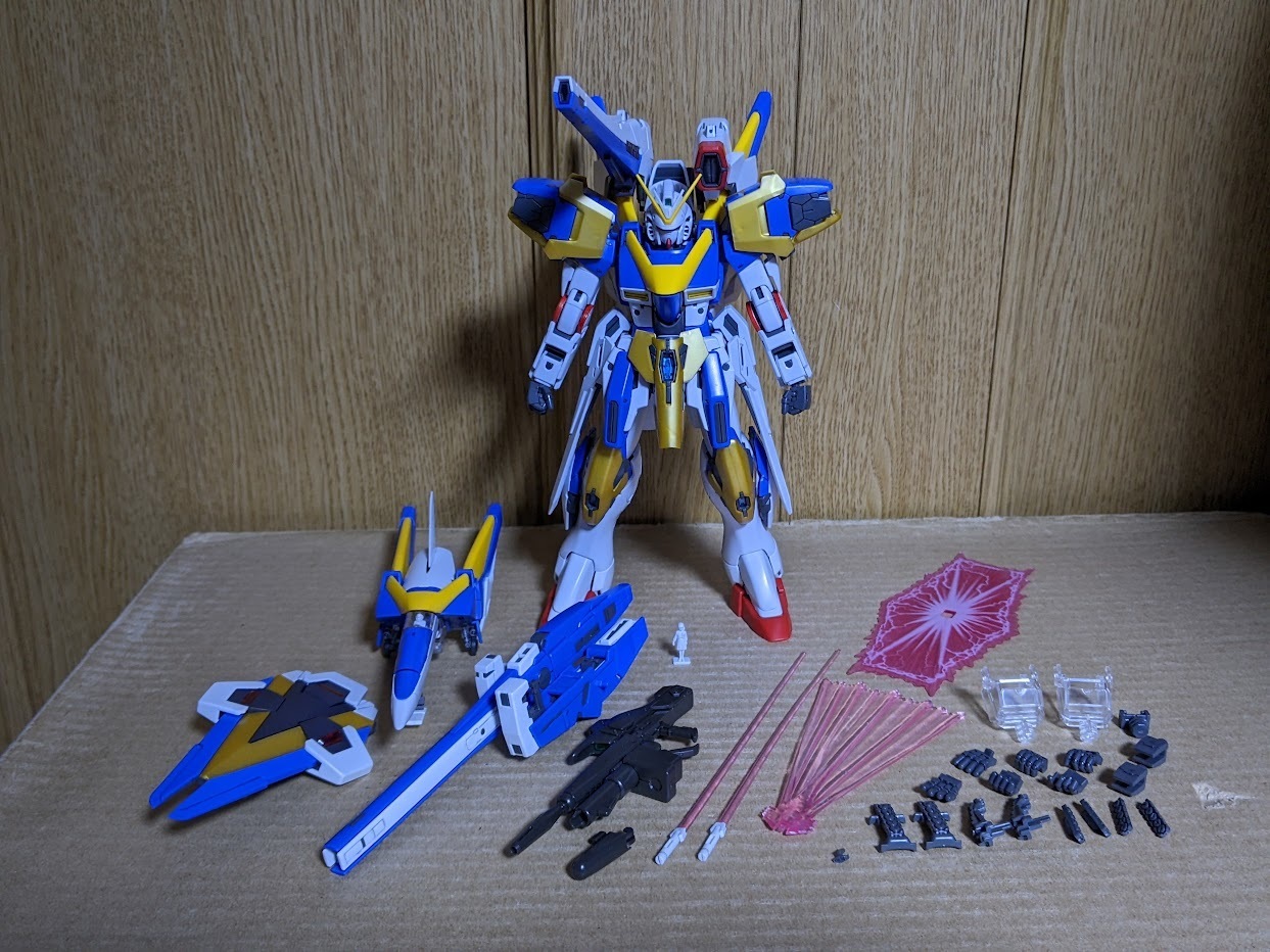 1/100 MG V2アサルトバスターガンダム Ver.Ka: ちょっと作りすぎ