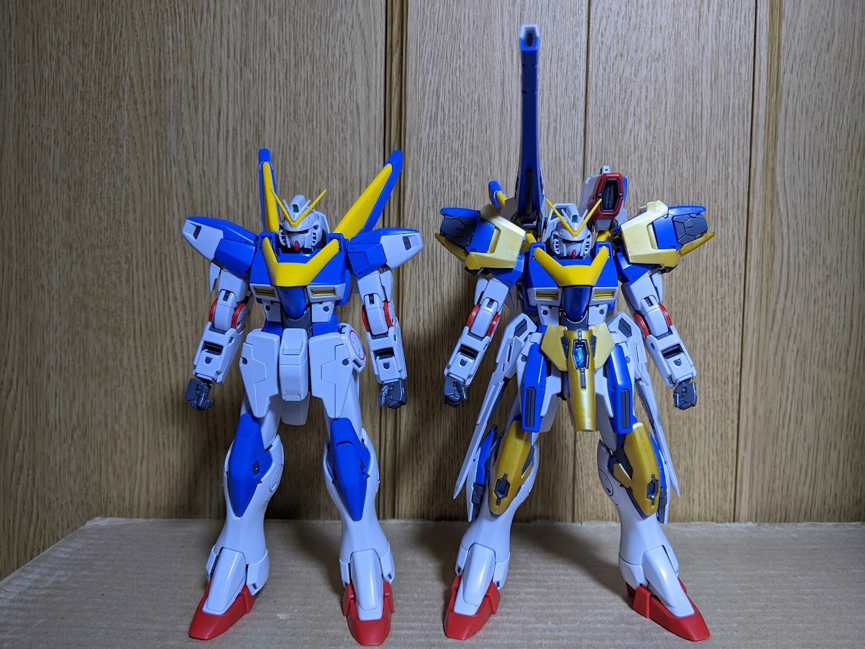 1/100 MG V2アサルトバスターガンダム Ver.Ka: ちょっと作りすぎ