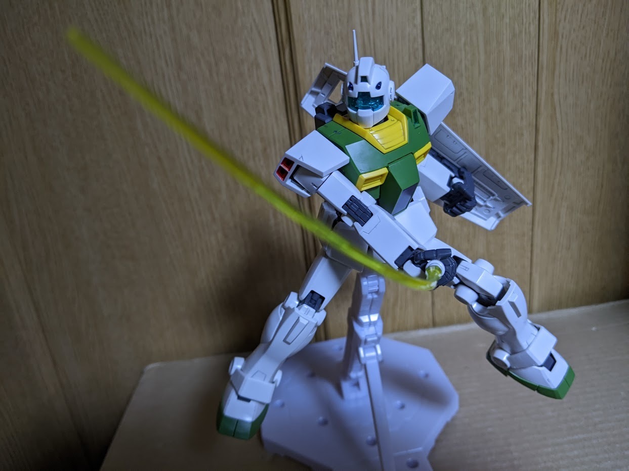 1/100 MG ジムⅡ（エゥーゴカラーVer.）: ちょっと作りすぎた