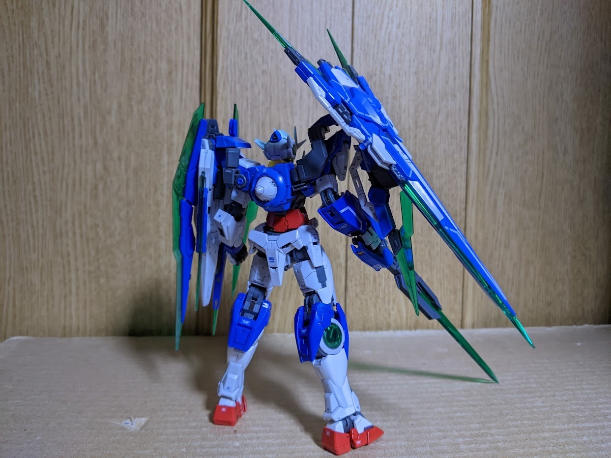 1/144 RG ダブルオークアンタ フルセイバー: ちょっと作りすぎただけ 