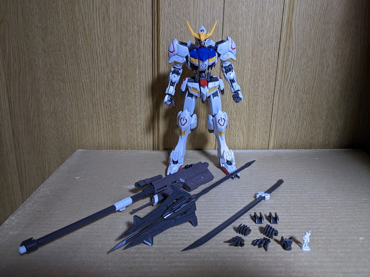 1/100 MG ガンダムバルバトス: ちょっと作りすぎただけなん