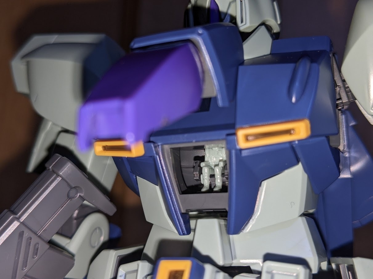 1/100 MG リ・ガズィ（ユニコーンVer.）: ちょっと作りすぎた