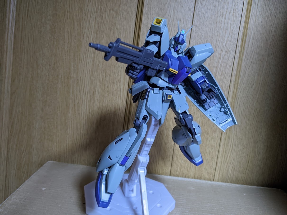 1/100 MG リ・ガズィ（ユニコーンVer.）: ちょっと作りすぎた