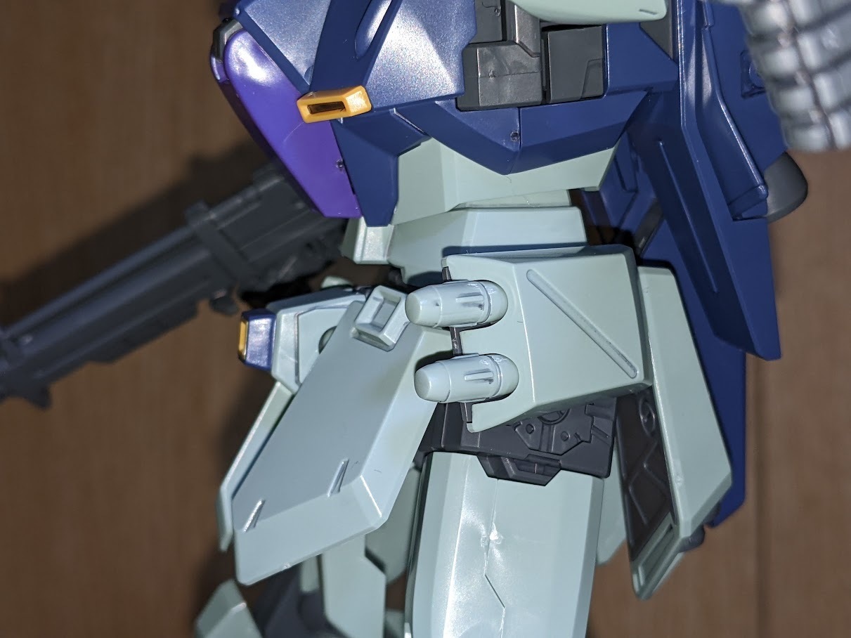 1/100 MG リ・ガズィ（ユニコーンVer.）: ちょっと作りすぎた