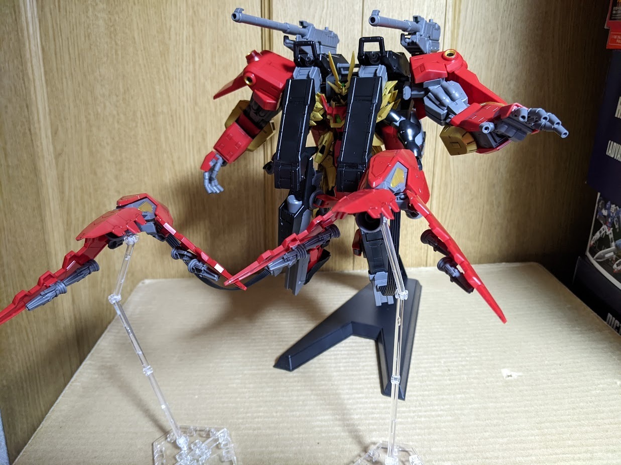 1/144 HG GBM ティフォエウスガンダム・キメラ: ちょっと作りすぎた