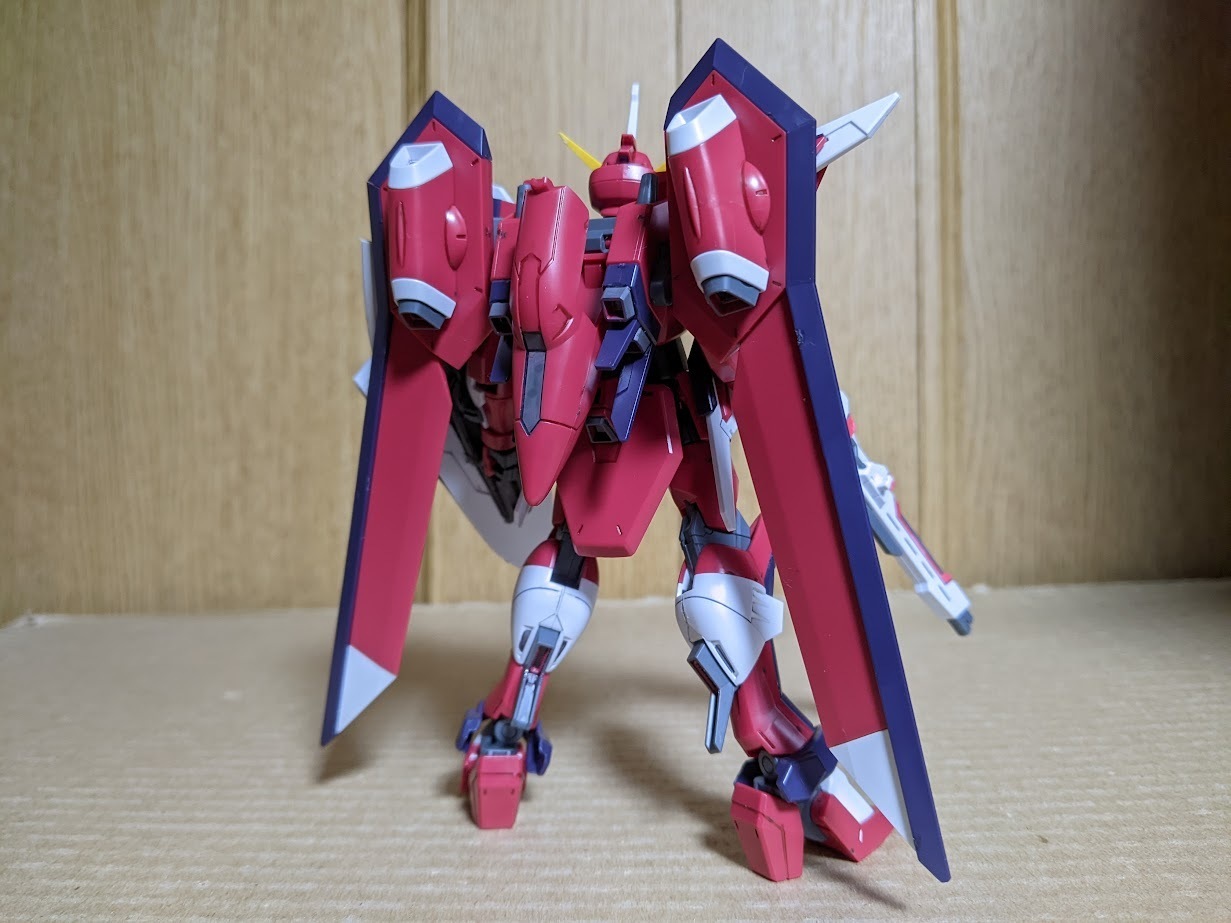 1/144 HGCE イモータルジャスティスガンダム: ちょっと作りすぎ