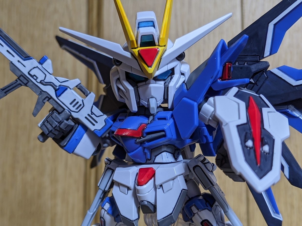 SD-EX ライジングフリーダムガンダム: ちょっと作りすぎただけなん