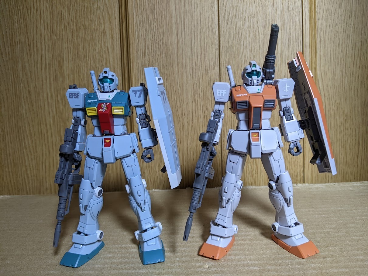 イランクルドジャジム ガンダム ククルス・ドアンの島』モロッコ戦線仕様のジムがHGで