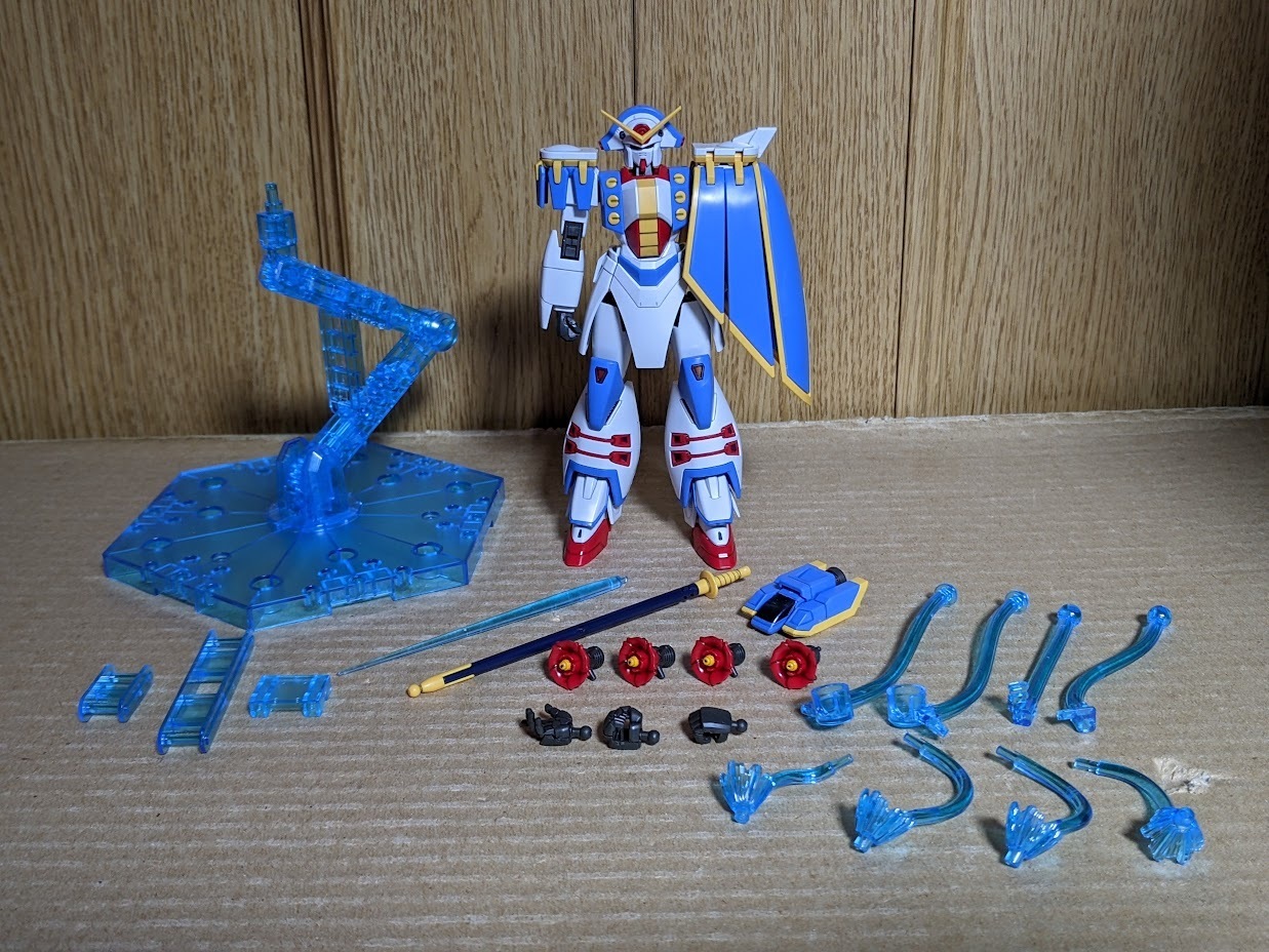 1/144 HGFC ガンダムローズ+旧キット: ちょっと作りすぎただけ