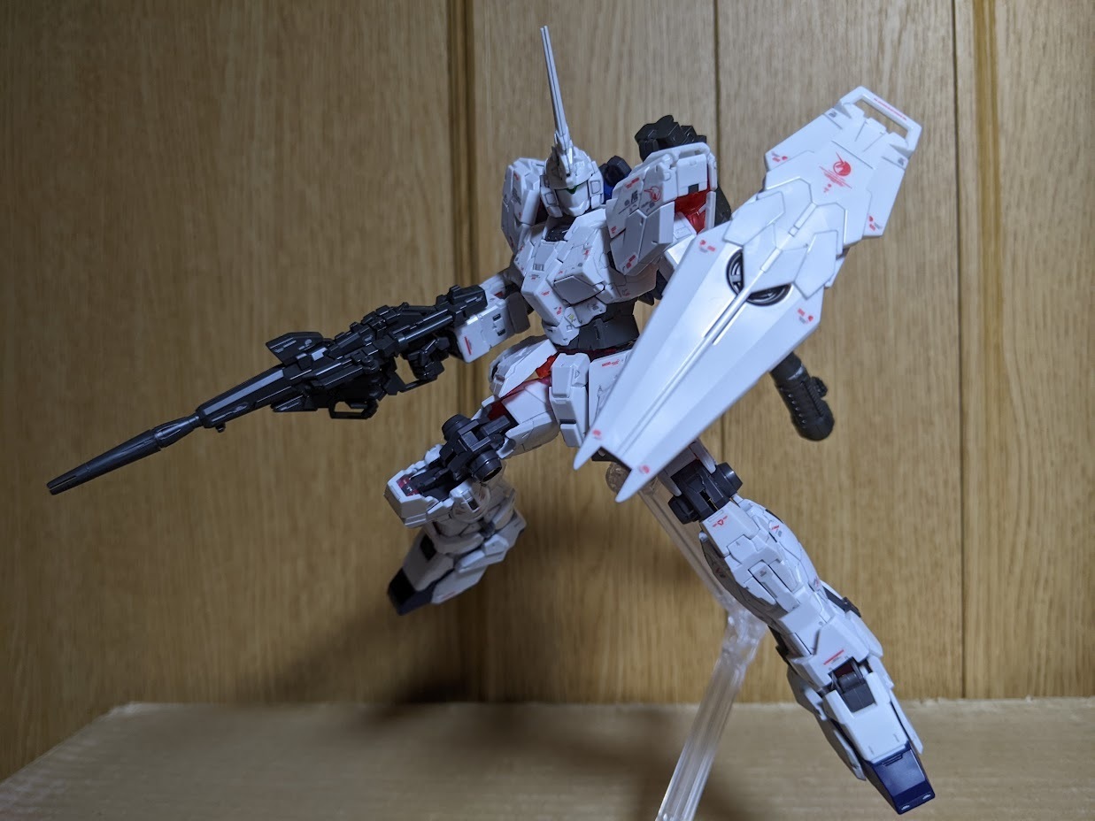 1/144RG ユニコーンガンダム: ちょっと作りすぎただけなんだから