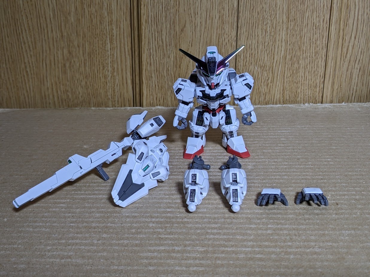 SDCS ガンダムキャリバーン: ちょっと作りすぎただけなんだから