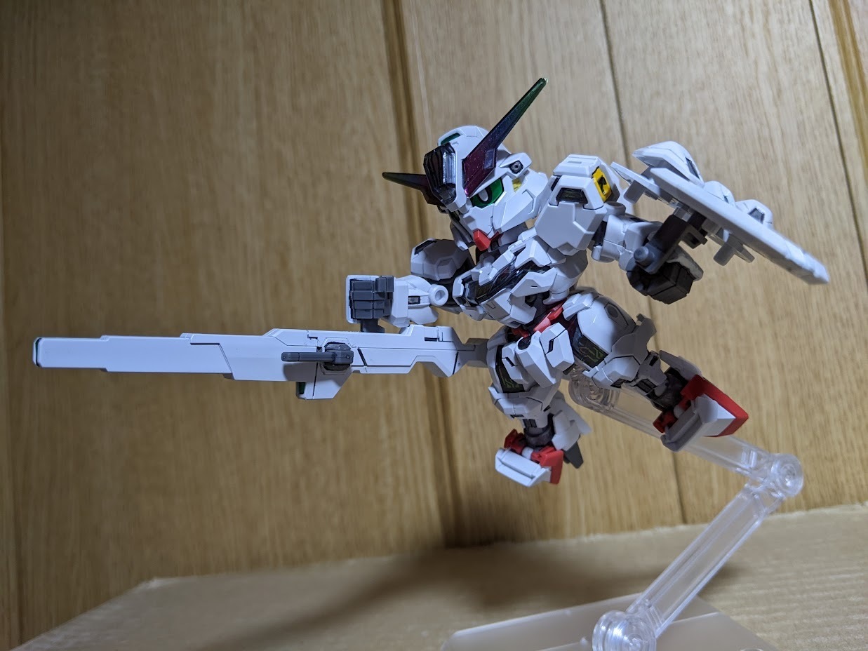 SDCS ガンダムキャリバーン: ちょっと作りすぎただけなんだから