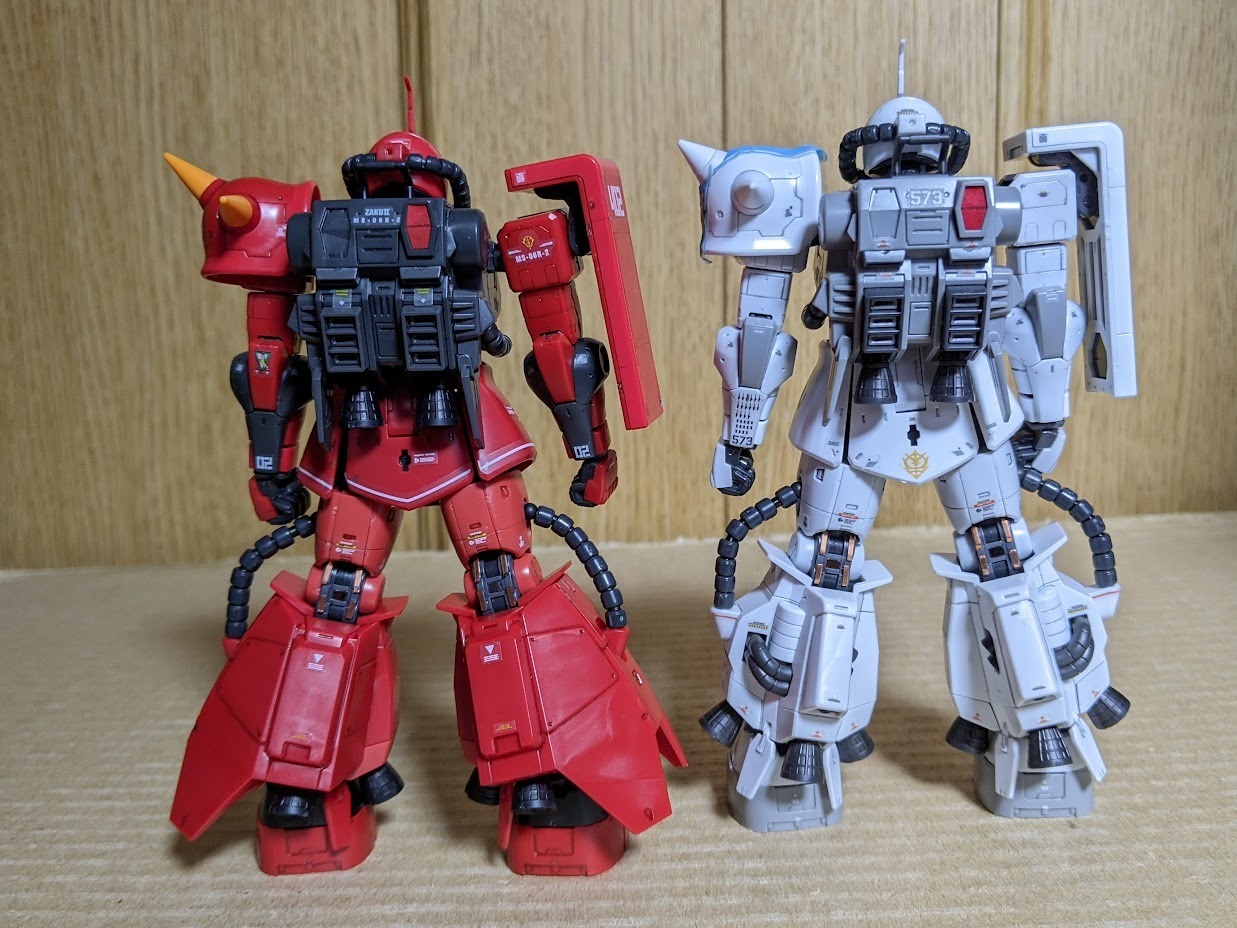 1/144 RG シン・マツナガ専用ザクⅡ: ちょっと作りすぎただけ