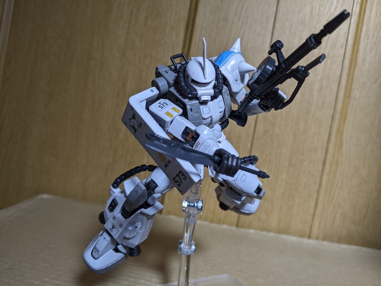 1/144 RG シン・マツナガ専用ザクⅡ: ちょっと作りすぎただけ