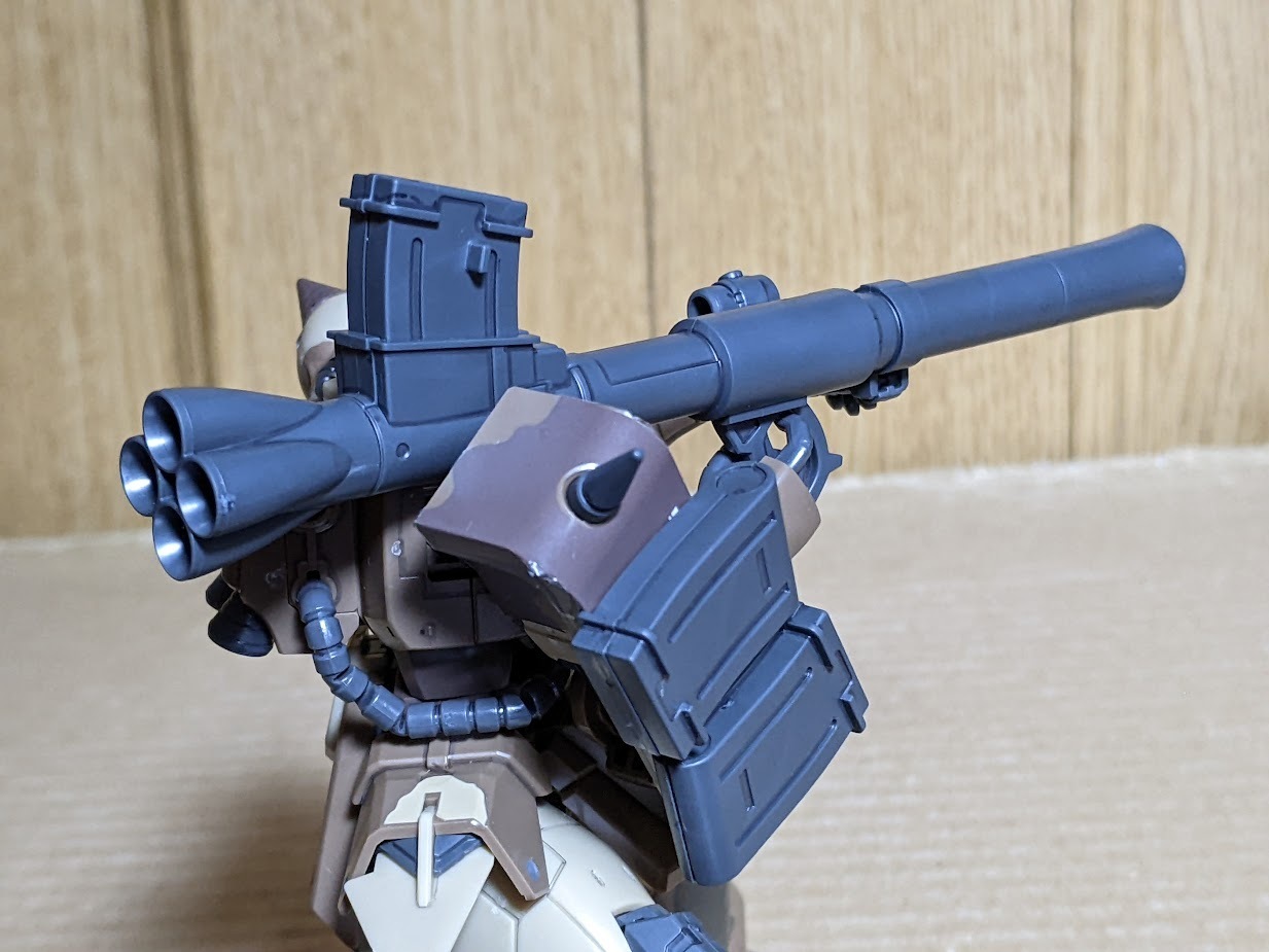 1/144 HG 高機動型ザク 地上用（セルマ機）: ちょっと作りすぎた