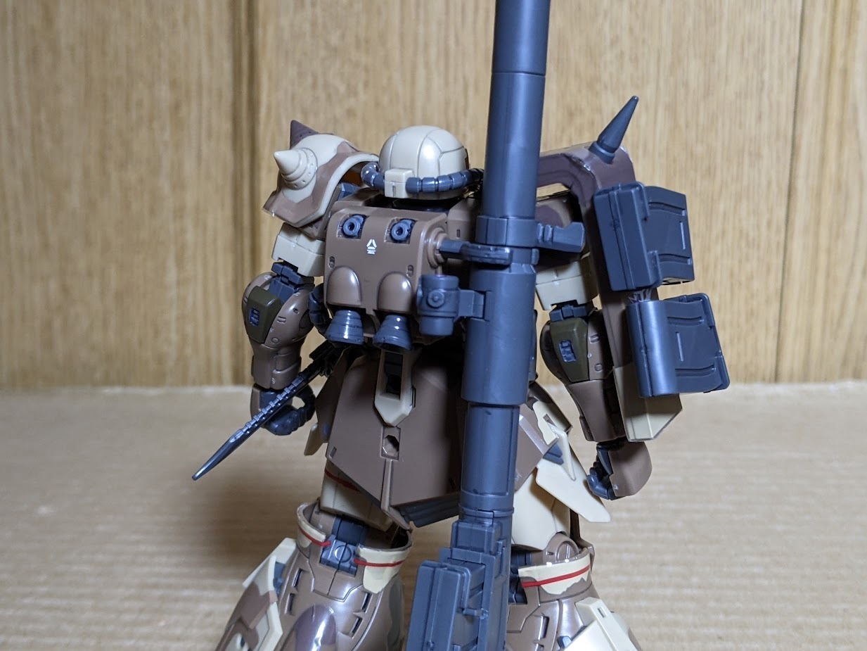 1/144 HG 高機動型ザク 地上用（セルマ機）: ちょっと作りすぎた