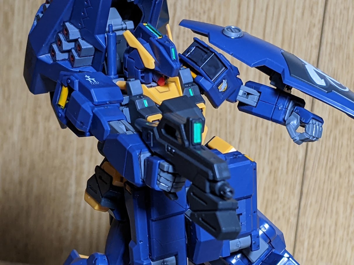 1/144 HGUC ガンダムTR-1[ヘイズル・アウスラ]次世代量産機（実戦配備カラー）(ADVANCE OF Z ティターンズの旗のもとに）:  ちょっと作りすぎただけなんだからね！ガンプラ Mk-Ⅱ