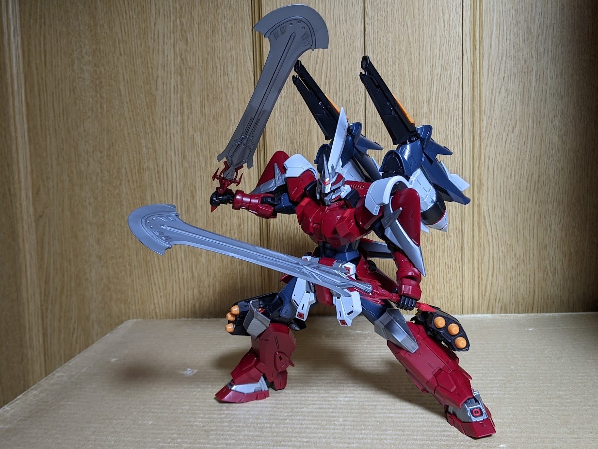 1/100 MG ジングラディエイター: ちょっと作りすぎただけなん